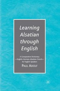 Enlarge image Cover: Learning Alsatian Through English - Palgrave MacMillan