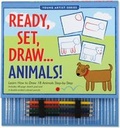 Cover: Ready, Set, Draw...Animals! - Peter Pauper Press Inc,US