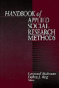 Enlarge image Cover: Handbook of Applied Social Research Methods - SAGE Publications Inc