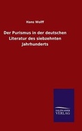 Cover: Der Purismus in der deutschen Literatur des siebzehnten Jahrhunderts - Salzwasser-Verlag GmbH