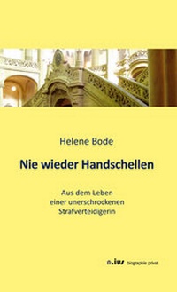 Enlarge image Cover: Nie wieder Handschellen - Verlag am Turm | zba.BUCH