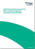 Cover: NHS car-parking management - TSO