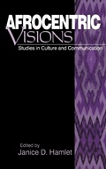 Cover: Afrocentric Visions - SAGE Publications Inc