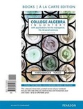 Cover: College Algebra in Context with Applications for the Managerial, Life, and Social Sciences - Pearson