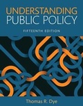Cover: Understanding Public Policy - Pearson
