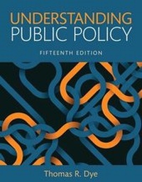 Enlarge image Cover: Understanding Public Policy - Pearson