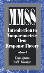 Cover: Introduction to Nonparametric Item Response Theory - SAGE Publications Inc
