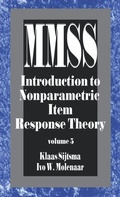 Cover: Introduction to Nonparametric Item Response Theory - SAGE Publications Inc
