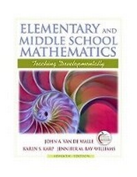 Enlarge image Cover: Elementary and Middle School Mathematics - Pearson Educational