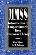 Cover: Introduction to Nonparametric Item Response Theory - SAGE Publications Inc