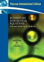 Cover: Elementary Differential Equations with Boundary Value Problems - Pearson