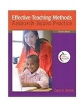 Cover: Effective Teaching Methods - Pearson Educational