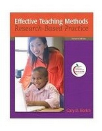 Enlarge image Cover: Effective Teaching Methods - Pearson Educational