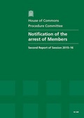 Cover: Notification of the arrest of Members - TSO