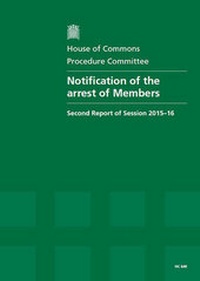 Enlarge image Cover: Notification of the arrest of Members - TSO