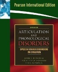 Abbildung von: Articulation and Phonological Disorders - Pearson