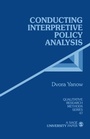 Cover: Conducting Interpretive Policy Analysis - SAGE Publications Inc