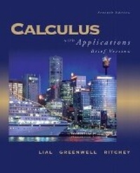 Enlarge image Cover: Calculus with Applications, Brief Version - Pearson