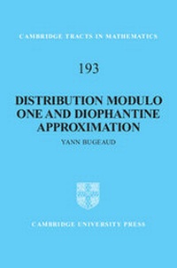 Enlarge image Cover: Distribution Modulo One and Diophantine Approximation - Cambridge University Press