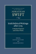 Cover: Irish Political Writings after 1725 - Cambridge University Press