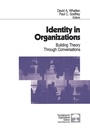 Cover: Identity in Organizations - SAGE Publications Inc