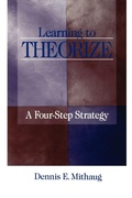 Cover: Learning to Theorize - SAGE Publications Inc