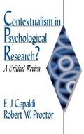 Cover: Contextualism in Psychological Research? - SAGE Publications Inc