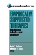 Cover: Empirically Supported Therapies - SAGE Publications Inc