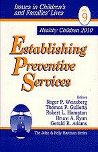 Enlarge image Cover: Establishing Preventive Services - SAGE Publications Inc