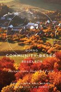 Enlarge image Cover: Doing Community-Based Research - McGill-Queen's University Press