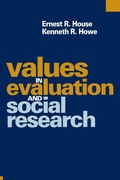 Cover: Values in Evaluation and Social Research - SAGE Publications Inc