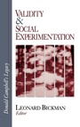 Cover: Validity and Social Experimentation - SAGE Publications Inc