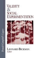 Cover: Validity and Social Experimentation - SAGE Publications Inc