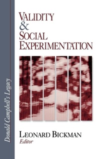 Enlarge image Cover: Validity and Social Experimentation - SAGE Publications Inc