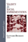 Cover: Validity and Social Experimentation - SAGE Publications Inc