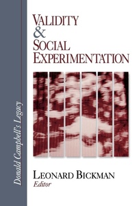 Enlarge image Cover: Validity and Social Experimentation - SAGE Publications Inc