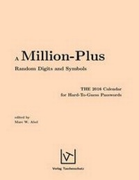 Abbildung von: A Million-Plus Random Digits and Symbols - Verlag Taschenschutz