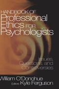 Bild: Handbook of Professional Ethics for Psychologists - SAGE Publications Inc