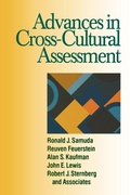 Cover: Advances in Cross-Cultural Assessment - SAGE Publications Inc