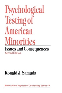 Enlarge image Cover: Psychological Testing of American Minorities - SAGE Publications Inc