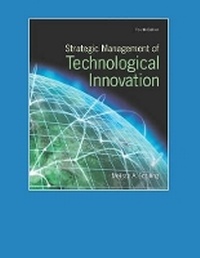 Enlarge image Cover: Strategic Management of Technological Innovation - McGraw Hill Education India