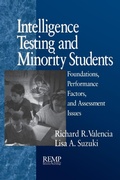 Cover: Intelligence Testing and Minority Students - SAGE Publications Inc