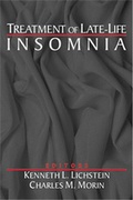 Cover: Treatment of Late-Life Insomnia - SAGE Publications Inc