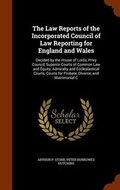 Cover: The Law Reports of the Incorporated Council of Law Reporting for England and Wales - Arkose Press