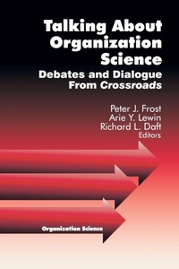 Enlarge image Cover: Talking about Organization Science - SAGE Publications Inc
