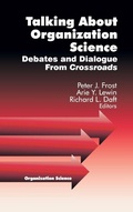 Cover: Talking about Organization Science - SAGE Publications Inc