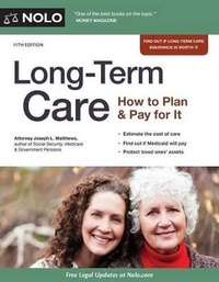 Enlarge image Cover: Long-Term Care - NOLO