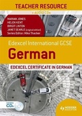 Cover: Edexcel International GCSE and Certificate German Teacher Resource & Audio-CDs - Hodder Education