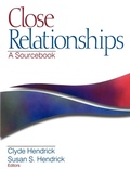 Cover: Close Relationships - SAGE Publications Inc