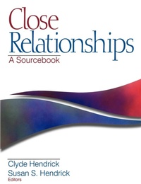 Enlarge image Cover: Close Relationships - SAGE Publications Inc